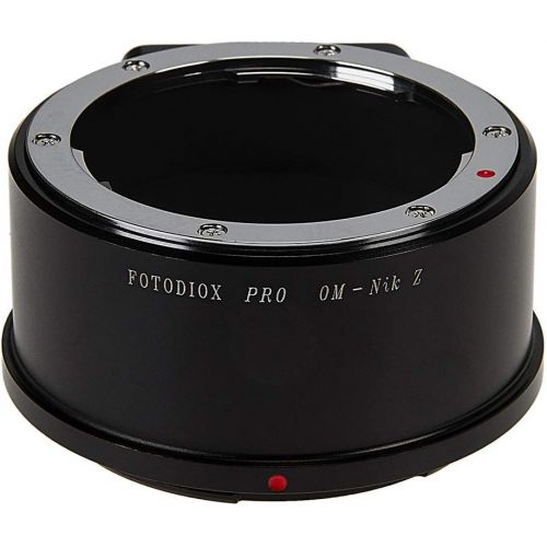  Fotodiox Pro Lens Mount Adapter Compatible with Olympus Zuiko (OM) 35mm SLR Lenses to Nikon Z-Mount Mirrorless Camera Bodies