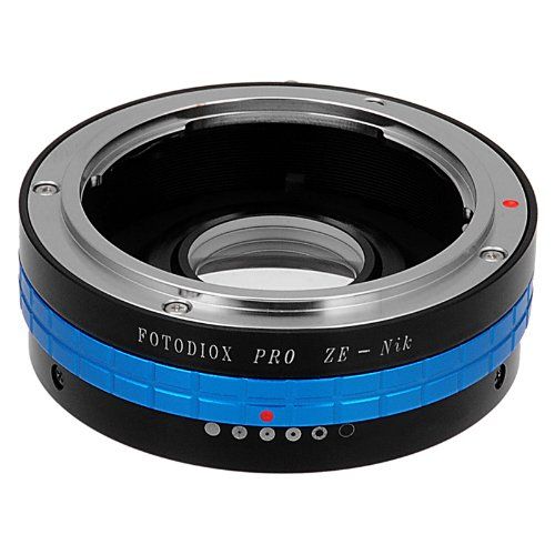  Fotodiox Pro Lens Mount Adapter, for Mamiya ZE (35mm) Lens to Nikon Camera, for Nikon Cameras