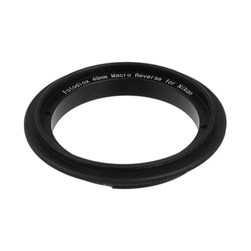  Fotodiox RB2A 49mm Filter Thread Lens, Macro Reverse Ring Camera Mount Adapter, for Nikon D1, D1H, D1X, D2H, D2X, D2Hs, D2Xs, D3, D3X, D3s, D4, D100, D200, D300, D300S, D700, D800,