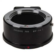 Fotodiox Pro Lens Mount Adapter Compatible with Minolta Rokkor (SR/MD/MC) SLR Lenses to Nikon Z-Mount Mirrorless Camera Bodies