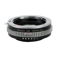 Fotodiox Pro Lens Mount Adapter, Sony Alpha A-Mount (Konica Minolta Maxxum AF) Lens to Nikon Camera