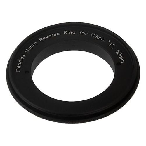  Fotodiox Macro Reverse Ring - 52mm Filter Thread for Nikon 1 Series Mirrorless Camera, V1, J1
