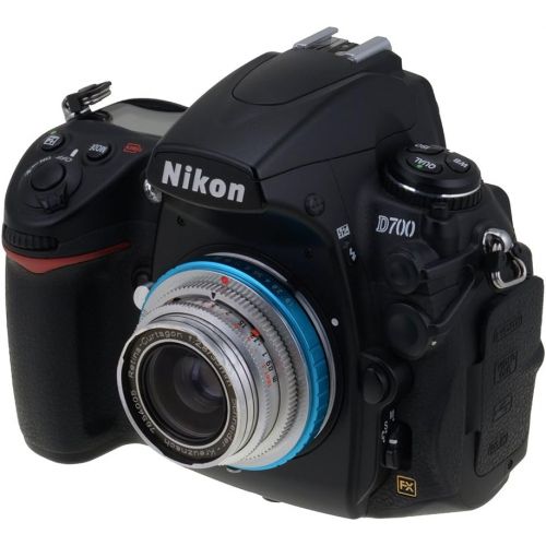  Fotodiox Lens Mount Adapter, Voigtlander Bessamatic Retina DKL lens to Nikon Camera, for Nikon D1, D1H, D1X, D2H, D2X, D2Hs, D2Xs, D3, D3X, D3s, D4, D100, D200, D300, D300S, D700,