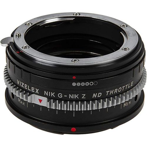  Fotodiox Vizelex CINE ND Throttle Lens Adapter Compatible with Nikon G Lenses on Nikon Z-Mount Cameras