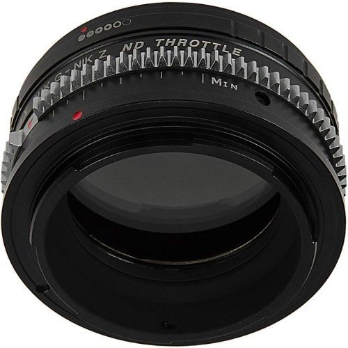  Fotodiox Vizelex CINE ND Throttle Lens Adapter Compatible with Nikon G Lenses on Nikon Z-Mount Cameras