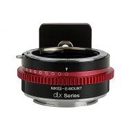 Fotodiox DLX Series Adapter, Nikon G Lens (AI, AI-s, AF-D, etc.) to Sony E-Mount Mirrorless Camera Mount Adapter - for Sony Alpha E-Mount Cameras (APS-C & Full Frame Such as NEX-7,