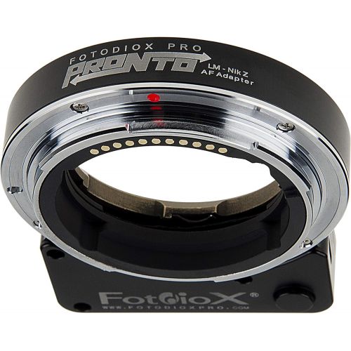  Fotodiox Pro Pronto Autofocus Adapter - Compatible with Leica M Mount Lenses to Nikon Z-Mount Mirrorless Cameras