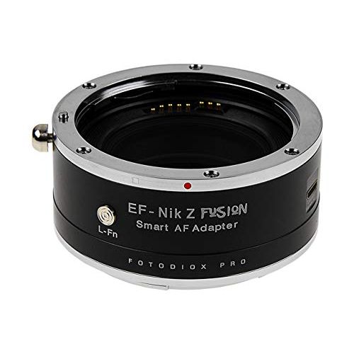  Fotodiox Pro Fusion Smart Adapter Compatible with EF Lenses on Nikon Z-Mount Cameras