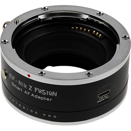  Fotodiox Pro Fusion Smart Adapter Compatible with EF Lenses on Nikon Z-Mount Cameras