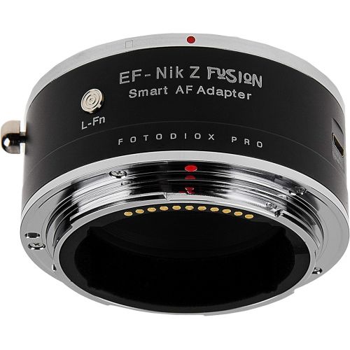  Fotodiox Pro Fusion Smart Adapter Compatible with EF Lenses on Nikon Z-Mount Cameras