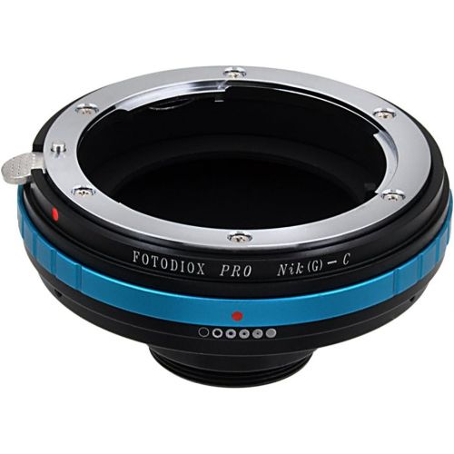  Fotodiox Pro Lens Mount Adapter Compatible with Nikon F-Mount G-Type Lenses to C-Mount Cameras