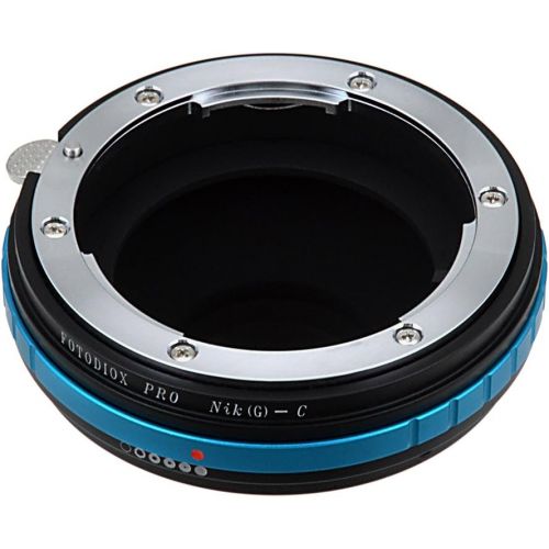  Fotodiox Pro Lens Mount Adapter Compatible with Nikon F-Mount G-Type Lenses to C-Mount Cameras