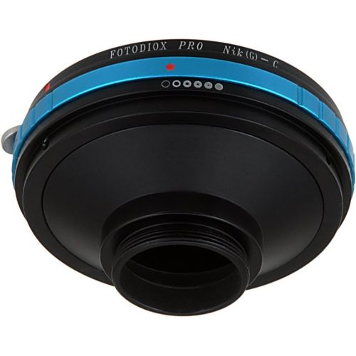  Fotodiox Pro Lens Mount Adapter Compatible with Nikon F-Mount G-Type Lenses to C-Mount Cameras