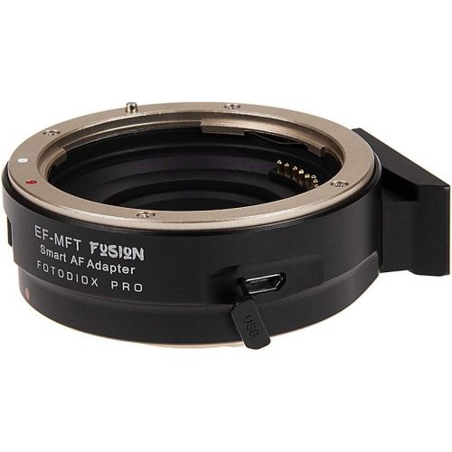  Fotodiox Pro Fusion Smart Adapter Compatible with Canon EOS EF/EF-S Lenses to Micro Four Thirds Camera
