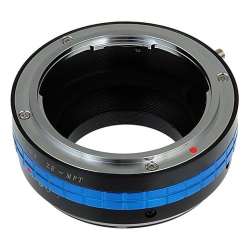  Fotodiox Pro Lens Mount Adapter, for Mamiya ZE (35mm) Lens to Olympus Panasonic Micro Four Third (MFT) Mirrorless Cameras