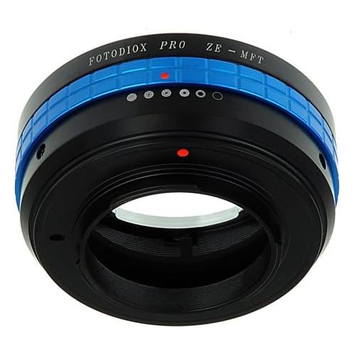  Fotodiox Pro Lens Mount Adapter, for Mamiya ZE (35mm) Lens to Olympus Panasonic Micro Four Third (MFT) Mirrorless Cameras