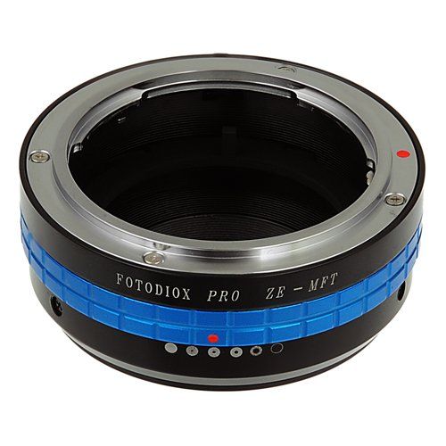  Fotodiox Pro Lens Mount Adapter, for Mamiya ZE (35mm) Lens to Olympus Panasonic Micro Four Third (MFT) Mirrorless Cameras