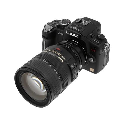  Fotodiox Lens Mount Adapter, Nikon G-type to Micro 4/3 Olympus PEN and Panasonic Lumix Cameras