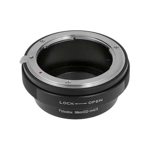 Fotodiox Lens Mount Adapter, Nikon G-type to Micro 4/3 Olympus PEN and Panasonic Lumix Cameras