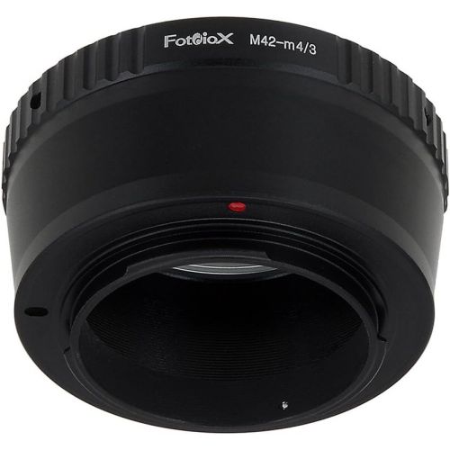  Fotodiox Lens Mount Adapter, M42 (42mm x1 Thread Screw) Lens to Micro 4/3 Olympus PEN and Panasonic Lumix Cameras