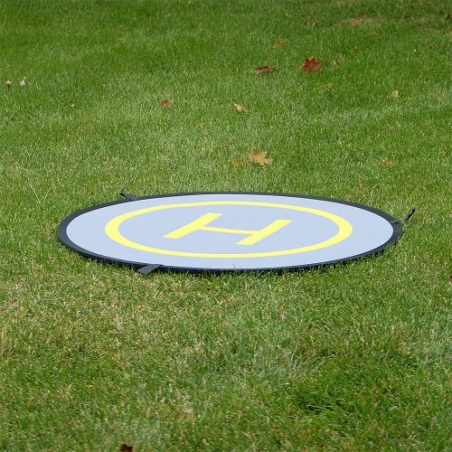  Fotodiox 42 Collapsible Drone Launch Pad - Fast-Fold Portable Landing Pad Apron for RC Drone Quadcopter and Helicopters; fits DJI, Phantom, Inspire, Yuneec, 3DR, GoPro, UDI and mor