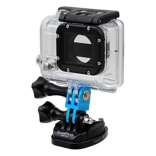  GoTough Blue Extender Arm ? Metal Straight Extension Arm Compatible with GoPro HERO3, HERO3+, HERO4, HERO5, HERO6, HERO7 2-Prong Mounting System - by Fotodiox Pro