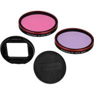 Fotodiox Pro WonderPana Go Underwater Kit - GoTough Filter Adapter System f/GoPro Hero3 Underwater Housing Case with Two Water Correction (Pink and Purple) Filters