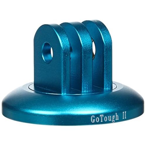  GoTough Blue Tripod Adapter Version 2 ? Metal 1/4”-20 Tripod Adapter Compatible with GoPro HERO3, HERO3+, HERO4, HERO5, HERO6, HERO7 2-Prong Mounting System - by Fotodiox Pro