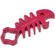 Fotodiox Pro GoTough Sharkbite - Red Aluminum Metal GoTough Wrench for Tightening GoPro Mounting Points