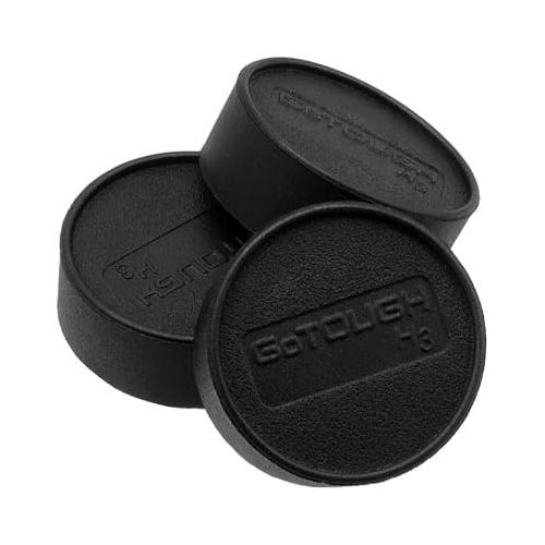 Fotodiox Pro GoTough 3X Replacement Lens Caps for The Hero 3, 3+, 4, Naked Camera - Set of 3 GoTough Protective Lens Covers for The HERO3 Hero3+ and Hero4 Cameras When not in Any c
