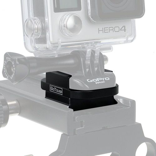  GoTough QR Mount with Arca-Swiss Base ? All Metal Tripod Adapter Compatible with GoPro HERO3, HERO3+, HERO4, HERO5, HERO6, HERO7 Quick Release Mounting System - by Fotodiox Pro