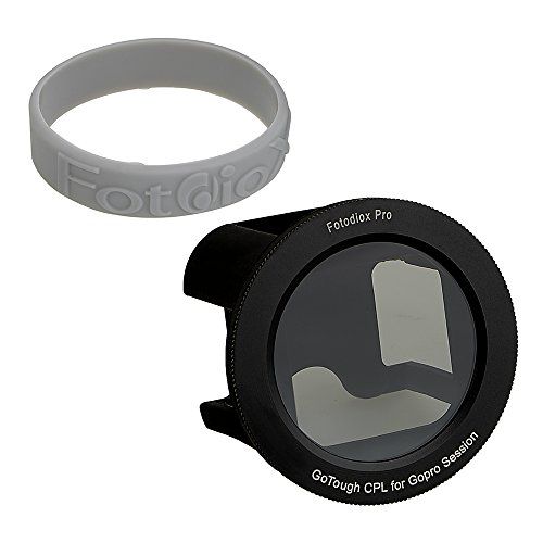  Fotodiox GoTough Silicone Mount with Circular Polarizer (CPL) Filter for GoPro Hero & HERO5 Session Camera