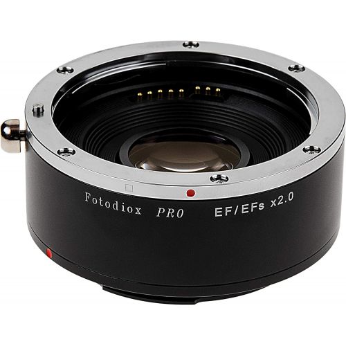  [아마존베스트]Fotodiox Pro Autofocus 2X Teleconverter Compatible with Canon EOS EF Full Frame Lenses and EF/EFs Cameras