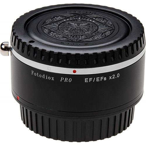  [아마존베스트]Fotodiox Pro Autofocus 2X Teleconverter Compatible with Canon EOS EF Full Frame Lenses and EF/EFs Cameras