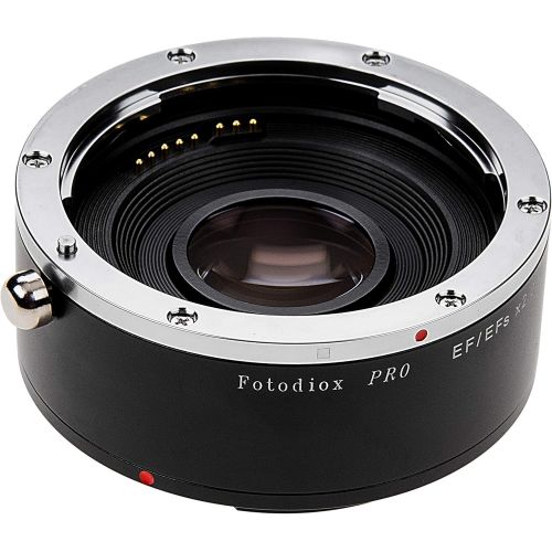  [아마존베스트]Fotodiox Pro Autofocus 2X Teleconverter Compatible with Canon EOS EF Full Frame Lenses and EF/EFs Cameras