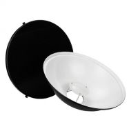 [아마존베스트]Fotodiox Pro Beauty Dish 22 with Honeycomb Grid and Speedring for Balcar, White Lightning, X800 Strobe & More