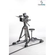 [아마존베스트]Fotodiox CamDolly Cinema System + 1 Rail - The Worlds Most Flexible Camera Dolly and Slider System w/SnakeTrack Flexible CamDolly Rail x1-50ft (15m) of Solid Flexible Rubber Track