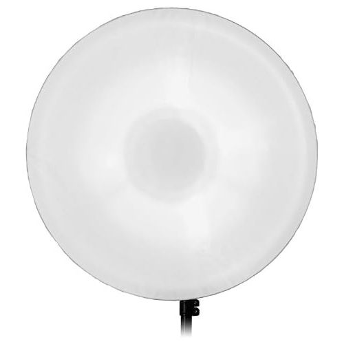  Fotodiox Pro Beauty Dish 28 with Speedring for Balcar, White Lightning, X800, X1600, X3200 Strobe Light