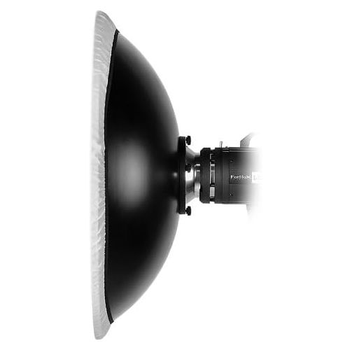  Fotodiox Pro Beauty Dish 28 with Speedring for Balcar, White Lightning, X800, X1600, X3200 Strobe Light