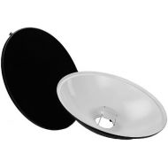 Fotodiox Pro Beauty Dish 28 with Honeycomb Grid and Speedring for Photogenic Studio Max Strobe Light & More