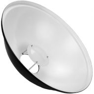 Fotodiox Pro Beauty Dish 22 with Speedring for Broncolor (impact), and Visatec Strobe Light