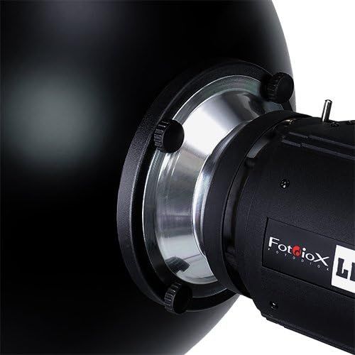  Fotodiox Pro Beauty Dish 28 Kit with Honeycomb Grid and Speedring for Elinchrom Monolights, Prolinca Strobe Light and more