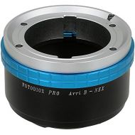 Fotodiox Pro Lens Mount Adapter - Arri Bayonet (Arri-B) Mount SLR Lens to Sony Alpha E-Mount Mirrorless Camera Body