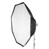 Fotodiox Pro 60 (150cm) Octagon Softbox with Profoto Speedring for Profoto and Compatible - Standard Softbox with Silver Reflective Interior with Double Diffusion Panels