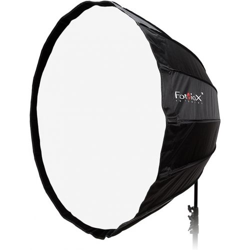  Fotodiox Deep EZ-Pro 36in (90cm) Parabolic Softbox - Quick Collapsible Softbox with Flash Speedring for Nikon, Canon, Yongnuo Speedlites and More