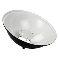 Fotodiox Pro Beauty Dish 18 with Honeycomb Grid & Speedring for New Paul C. Buff Einstein E640 Strobe Light