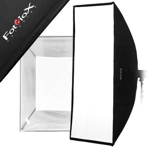  Fotodiox Pro New Soft Box, Black (SBX-Stnd-Speedotron-48x72)