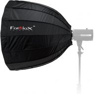 Fotodiox Deep EZ-Pro 28in (70cm) Parabolic Softbox - Quick Collapsible Softbox with Profoto Speedring for Profoto and Compatible