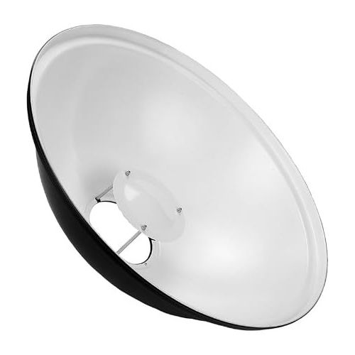  Fotodiox Pro Beauty Dish 22 with Speedring for Bowens Gemini Standard, Classica Powerpack, R, RX & Pro Series Strobe Light