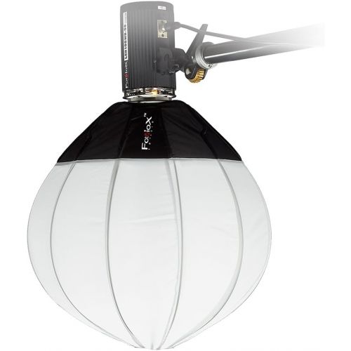  Fotodiox Lantern Softbox 26in (65cm) Globe - Collapsible Globe Softbox with Bowens Speedring for Bowens, Interfit and Compatible Lights